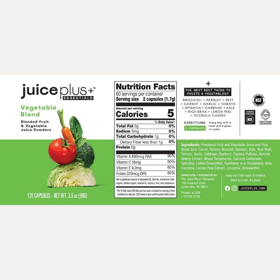 Juice Plus+ uso-diario: ideal para integrar en tu rutina de bienestar.