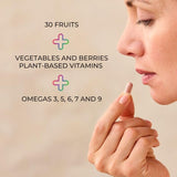 JuicePlus+ Berry Blend con arándano azul para defensa antioxidante diaria.