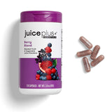 JuicePlus+ Berry Blend con uva Concord para apoyar la salud cardiovascular.
