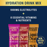 Juicy Mixes Muerte Líquida Cereza Obituaria, sabor intenso para refrescar tras la sesión.