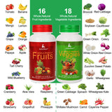 JulyDeer cápsulas vegetales-frutas para nutrición equilibrada y bienestar diario