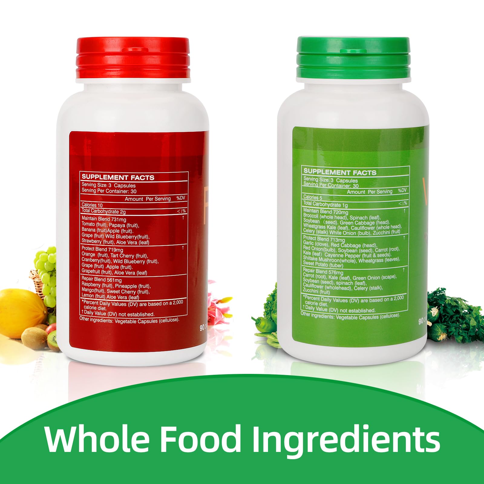 JulyDeer etiqueta de suplemento natural que destaca micronutrientes esenciales