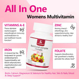 JulyDeer multivitamina diaria, cápsulas visibles para vitalidad diaria.