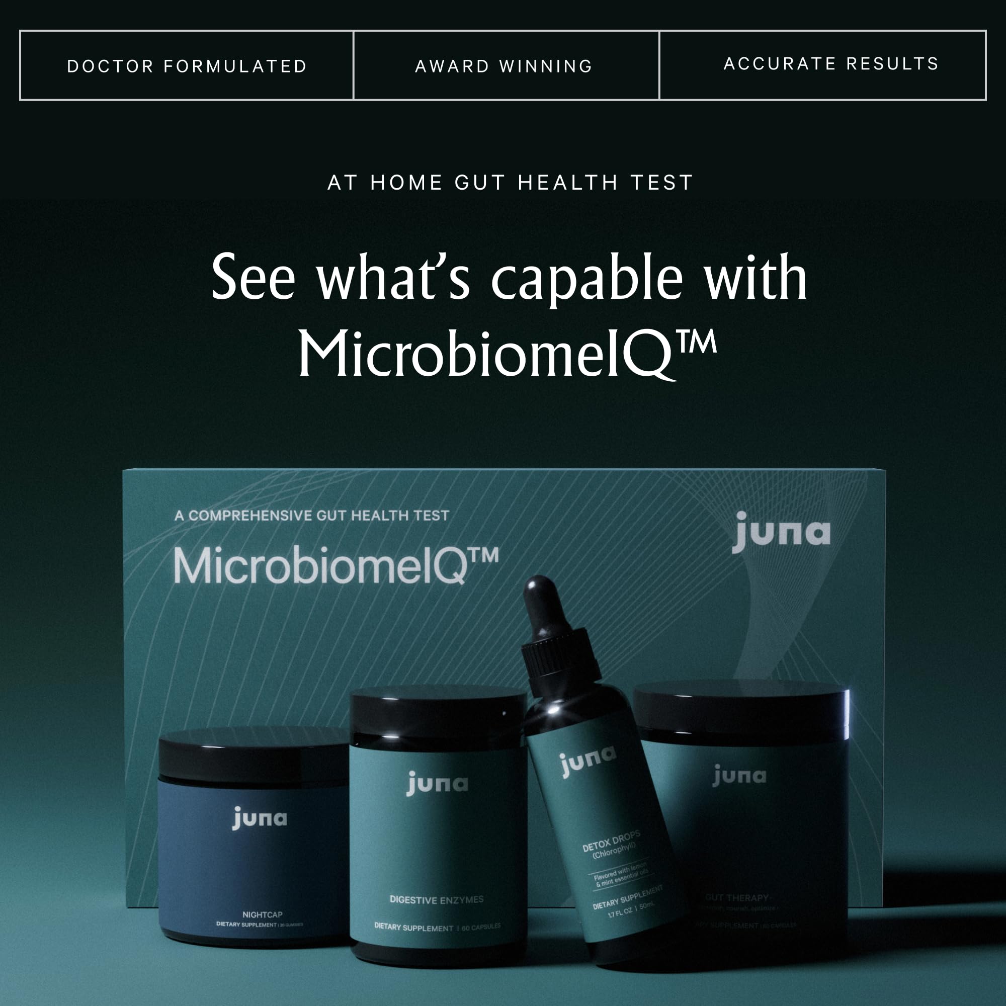 El envío prepagado de Juna MicrobiomeIQ facilita devolver la muestra sin complicaciones.