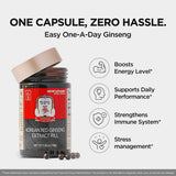 Arroz en la formulación de ginseng rojo de JUNG KWAN JANG