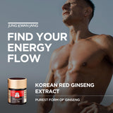 Conjunto de ingredientes del extracto de Jung Kwan Jang Ginseng Rojo para vitalidad