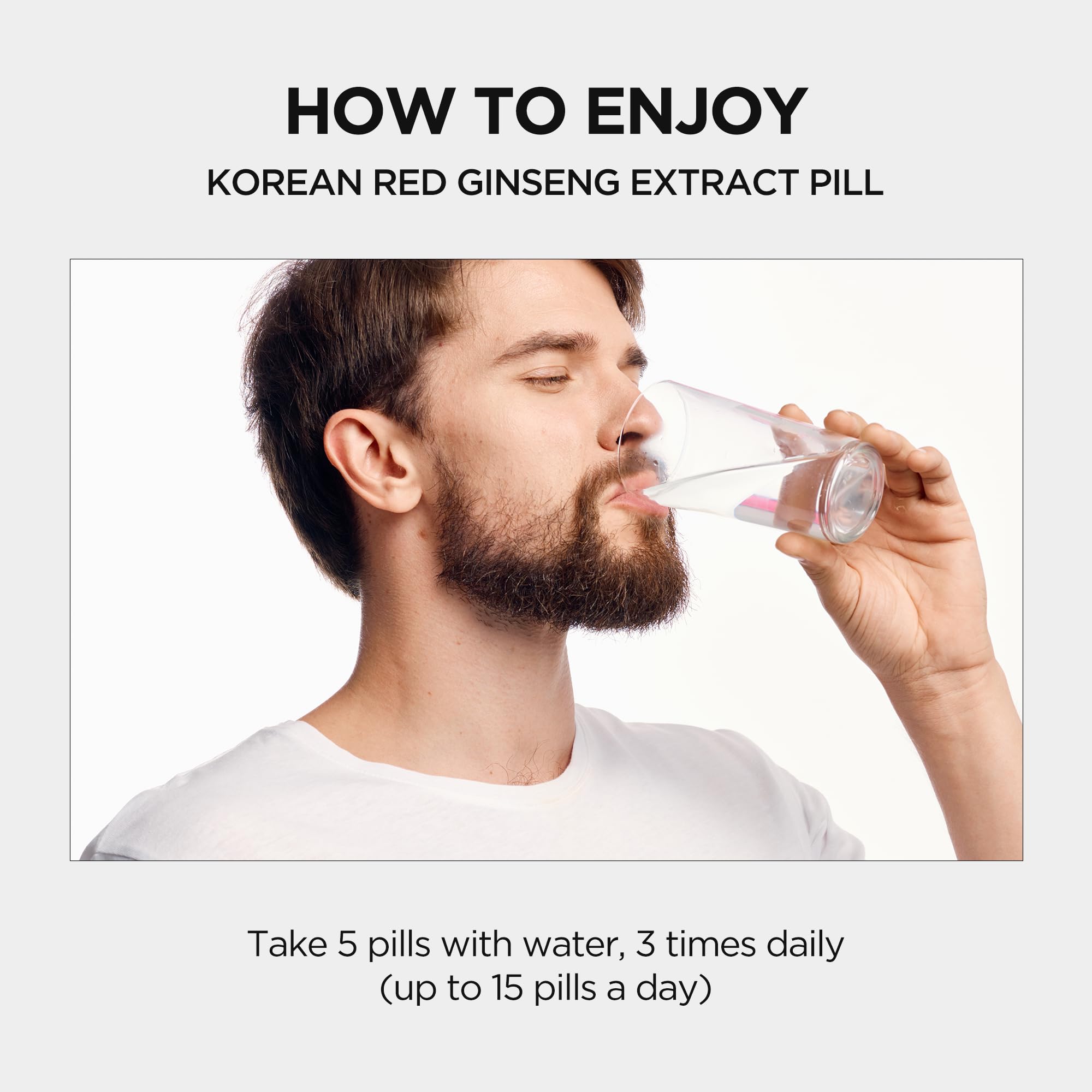 Sabor suave de las pastillas de ginseng rojo de JUNG KWAN JANG