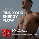Hong Sam Won porciones de ginseng rojo listas para energía sostenida