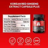 Presentación sostenible de Jung Kwan Jang ginseng rojo en envase.