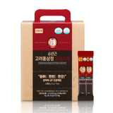 JUNGWONSAM Ginseng Rojo Coreano de 6 años, caja de 365 unidades para energía diaria.