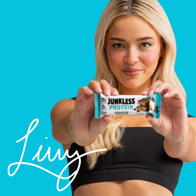 Etiqueta nutricional clara de Junkless para comparar opciones.