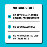 Ingredientes simples y claros de Junkless sin aditivos innecesarios.