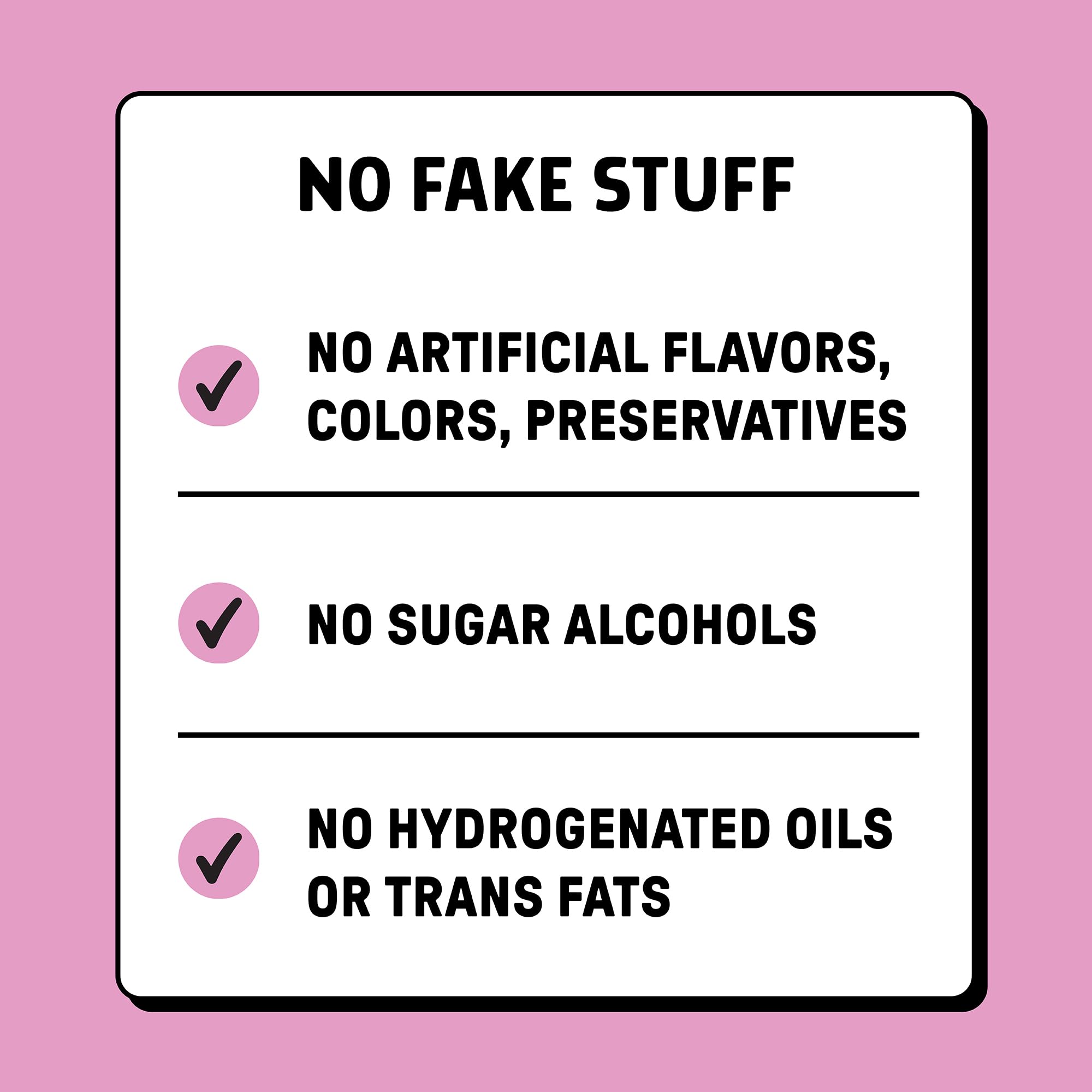 Ingredientes limpios Junkless Birthday Cake, sin aditivos artificiales