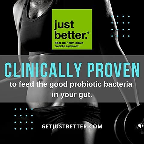 Just Better, etiqueta nutricional clara para seguimiento de nutrientes.