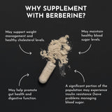 Just Ingredients Berberina con Chromax para balance metabólico