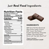 JUST INGREDIENTS cuchara medidora proteína: dosifica 22 g por porción