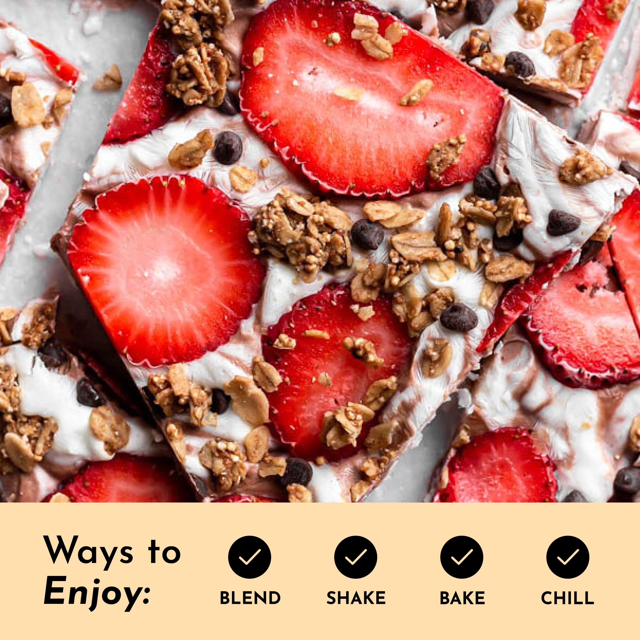Proteína de Just Ingredients para energía diaria con mezcla de fuentes.