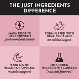 JUST INGREDIENTS libre de gluten, opción segura para dietas específicas.