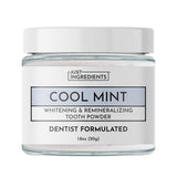 Just Ingredients Polvo dental remineralizante, remineraliza esmalte con textura suave.