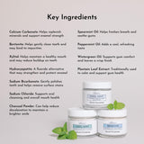 Just Ingredients Polvo dental remineralizante, ayuda a blanquear de forma suave.