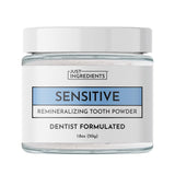JUST INGREDIENTS Polvo remineralizante dental, para uso diario fortaleciendo esmalte.