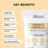 Proteína Just Ingredients para post-entrenamiento y recuperación muscular.