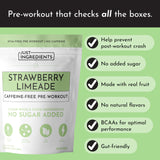 JUST INGREDIENTS Pre-entrenamiento citrulina malato para rendimiento y resistencia sostenida