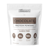 Just Ingredients Proteína chocolate en lata de 30 porciones, lista para mezclar.