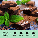 Mezcla de Just Ingredients Proteína Menta-Chocolate en leche para snack