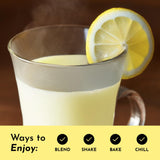 Sabor limón crema de Just Ingredients para bebidas frías o calientes