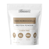 JUST INGREDIENTS Snickerdoodle envasaje, proteína completa para apoyo diario