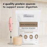 JUST INGREDIENTS Snickerdoodle, opción de horneado proteico para meriendas