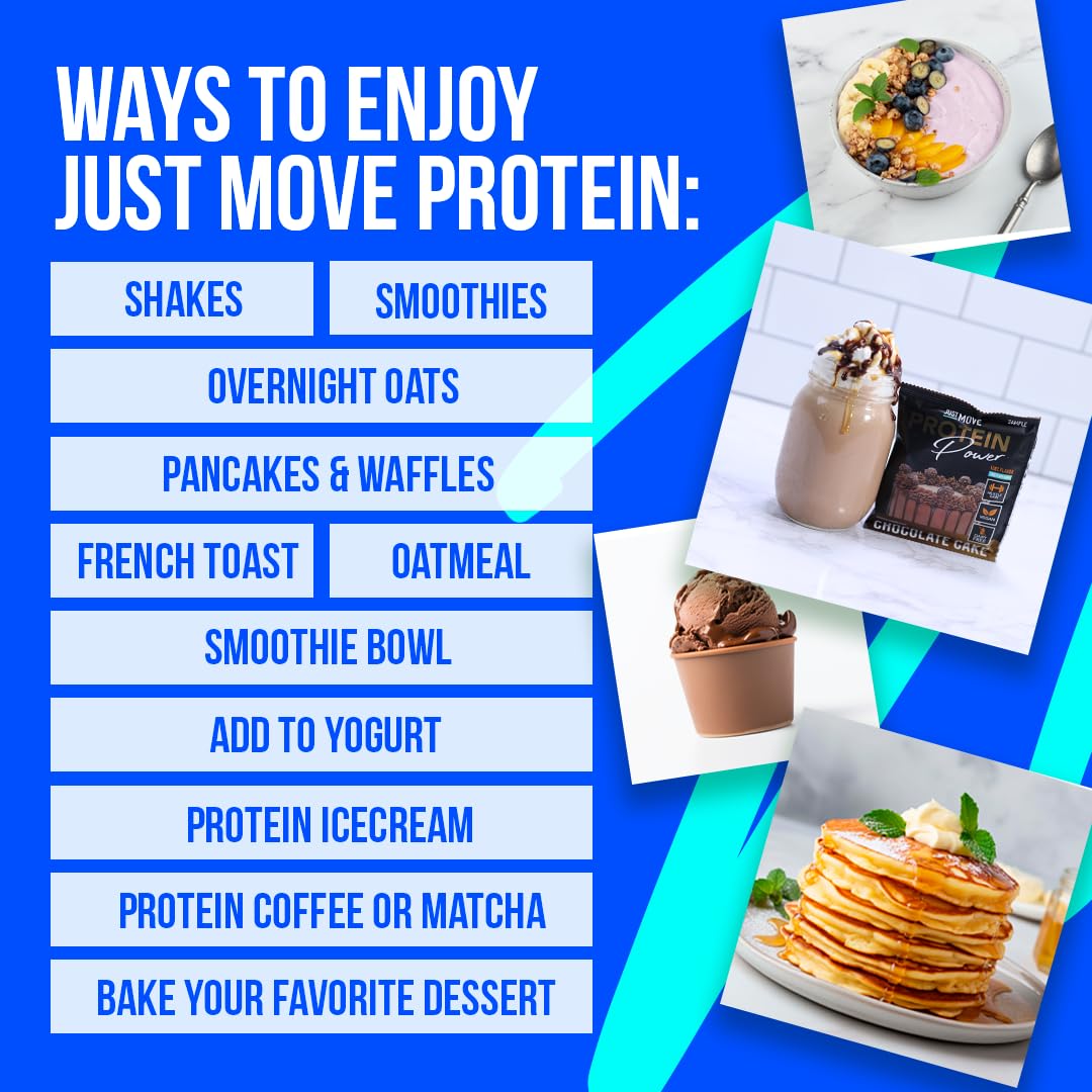 Just Move proteína: batido cremoso para entrenamientos y meriendas