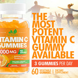 Just Nutrients envase con 60 gomitas para mayor valor y conveniencia.