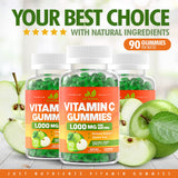 Just Nutrients Vitamina C 1000 mg gomitas para toda la familia, dosis conveniente.