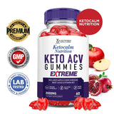 Justified Ketocalm Gummies, dosis rápida: masticar una gomita fácil.