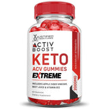 Justified Laboratories Activboost Gomitas, sello vegano y libre de OGM para vegetarianos.