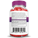 Justified Laboratories Fast Ripped ACV Gummies polvo remolacha granada, color natural.