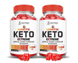 Justified Laboratories Ignite Keto gomitas con ACV para empezar el día.
