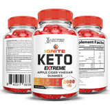 Justified Laboratories Ignite Keto gomitas base de pectina para textura suave.