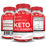 Justified Laboratories Keto Crave ACV, empaque destacado para una compra rápida