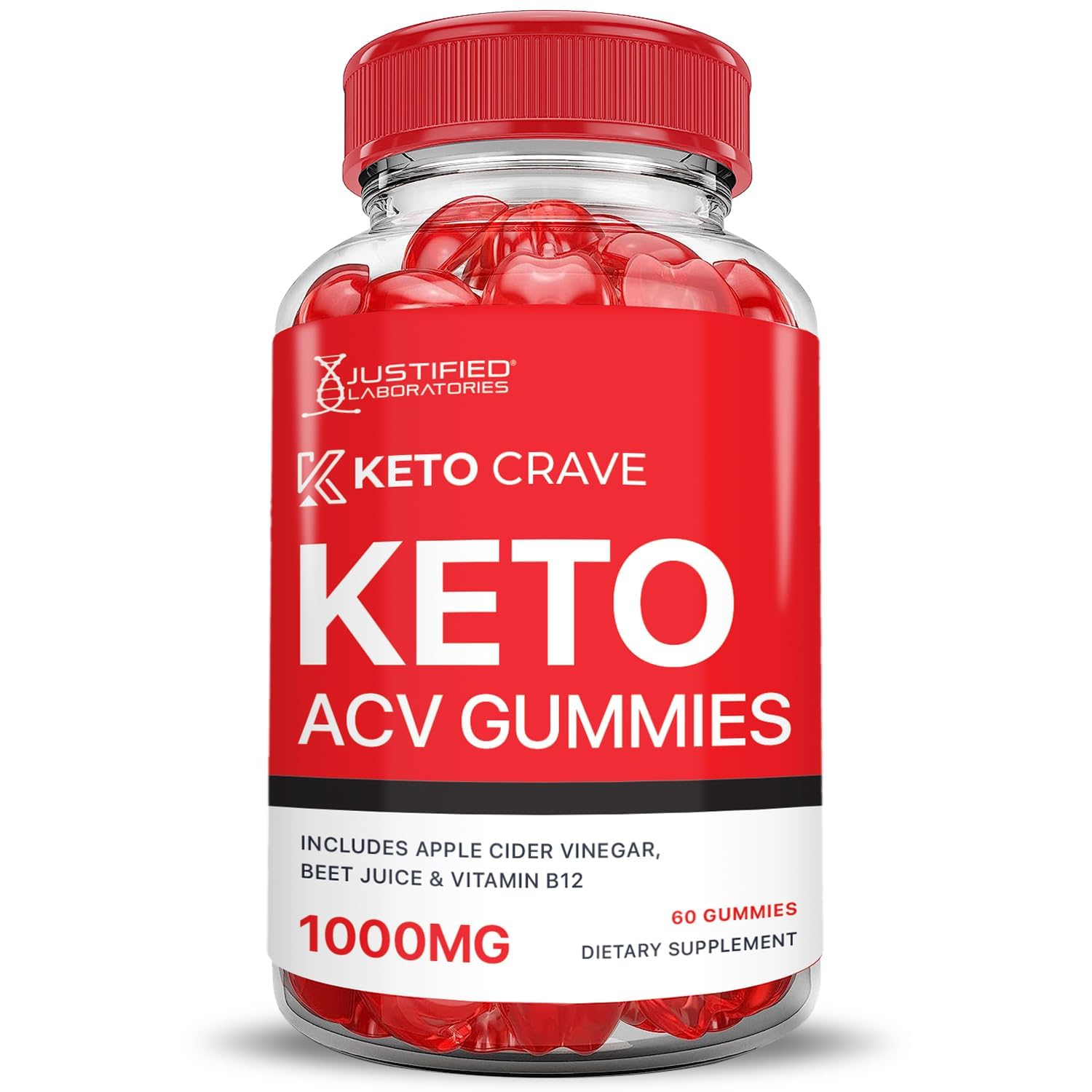 Justified Laboratories Keto Crave ACV, uso diario sencillo para complementar tu dieta