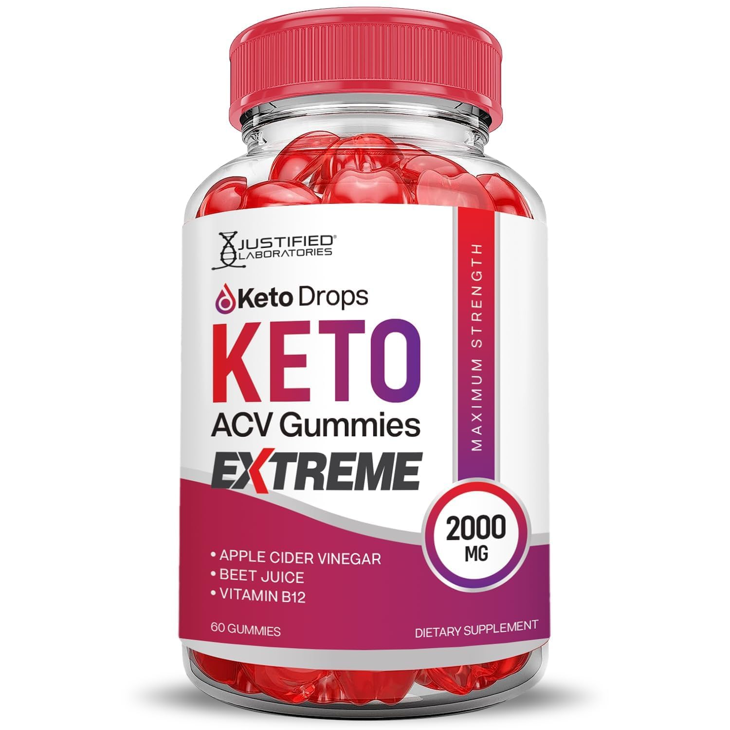 Justified Laboratories Keto Drops Gummies: uso diario sencillo para hábitos keto.