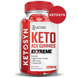 Justified Laboratories Ketosyn gomitas keto-ACV, sabor frutal que agrada al morder