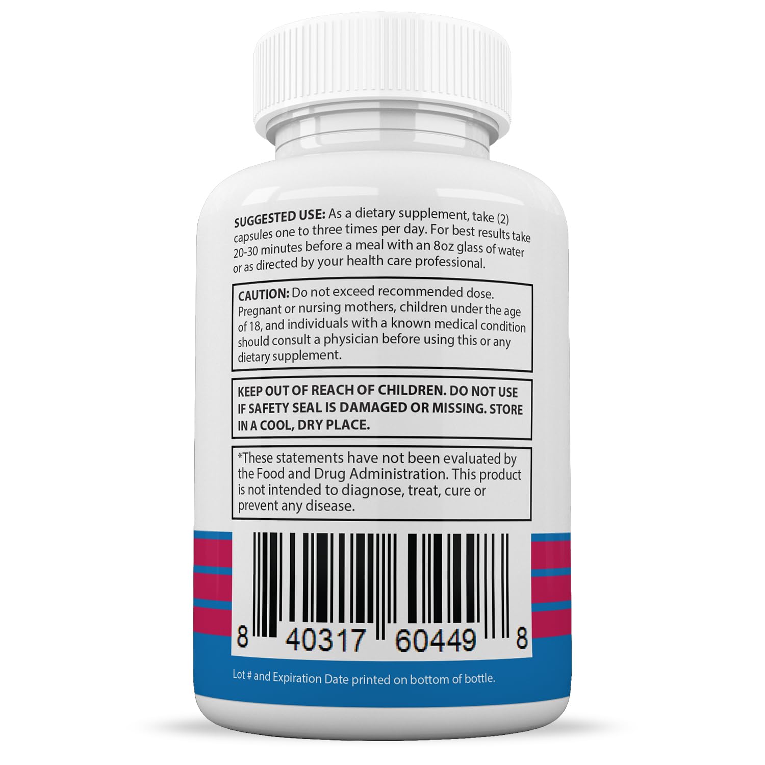 Justified Laboratories Lean Time Keto, composicion en frasco, detalle de ingredientes clave.