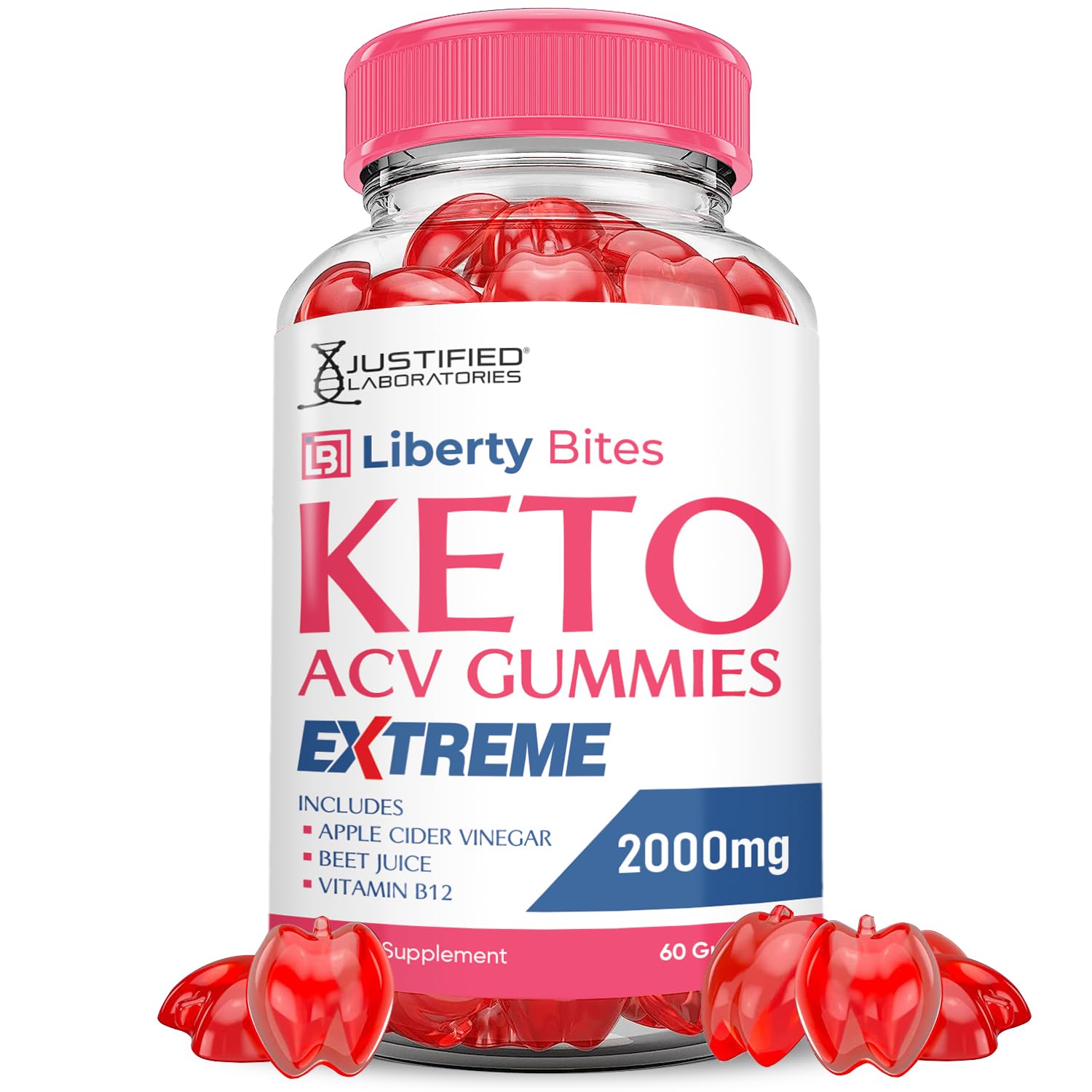 Justified Laboratories Liberty Bites: empaque práctico para consumo diario.