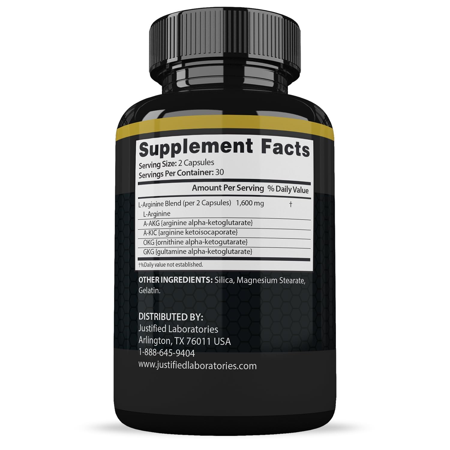 Justified Laboratories Pack Dos Vigor Now Max cápsulas, ideal para mantener energía sostenida.