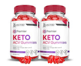 Justified Laboratories Premier Keto ACV Gummies en bote para ingesta diaria conveniente