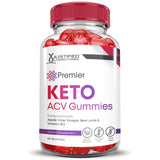 Justified Laboratories Premier Keto ACV Gummies, sabor delicioso para snack saludable