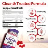 Libre de gluten y gelatina, Justified Laboratories Quick Shred Keto ACV para uso diario